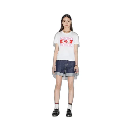 Gucci print cotton jersey T-shirt