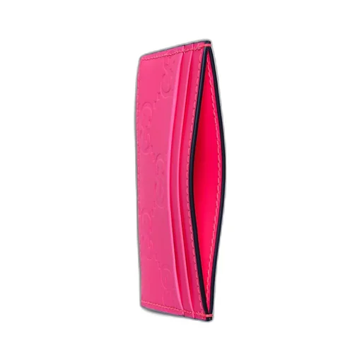 GG rubber-effect card case
