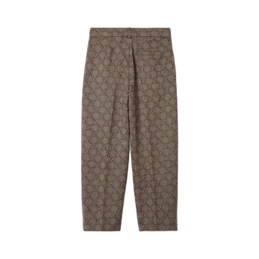 Children's GG wool flannel pant
