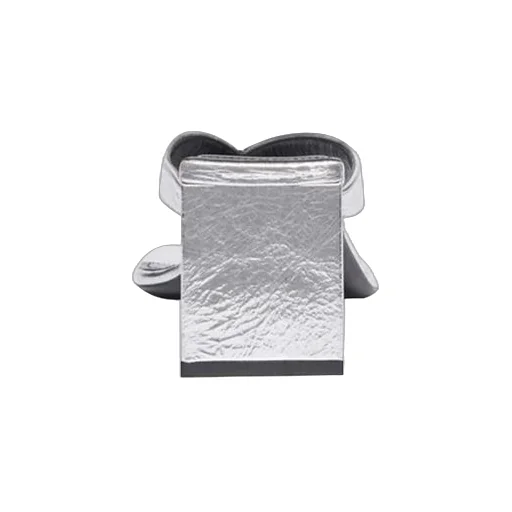 Double Square Sandals Silver
