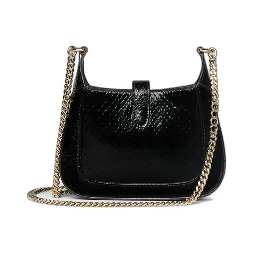 Gucci Jackie Notte python mini bag