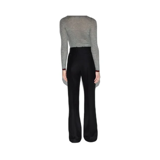Wool silk trouser