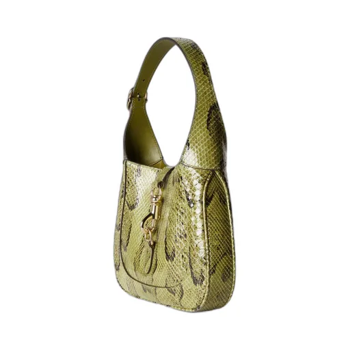 Gucci Jackie python shoulder bag