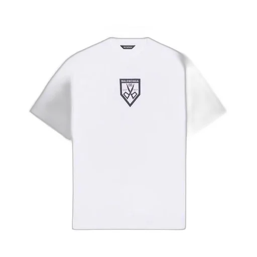 Crest Print T-Shirt