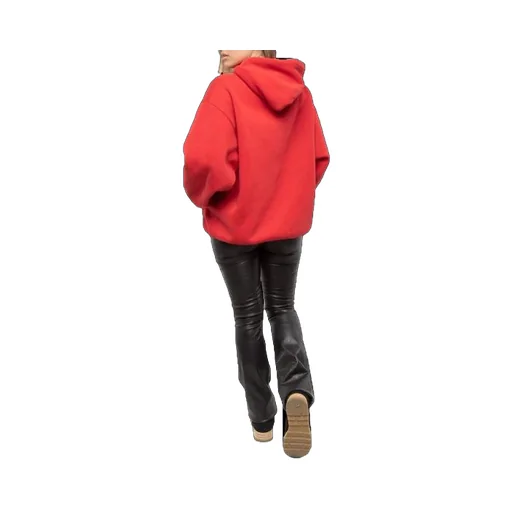 Cotton BB Logo Oversized Hoodie