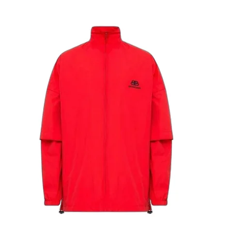 Double Sleeve Zip-Up Jacket