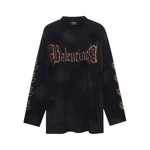 Heavy Metal Long Sleeve T-Shirt Oversized Fit