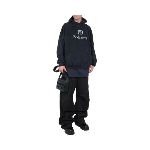 BB Be Different Patched T-Shirt Hoodie