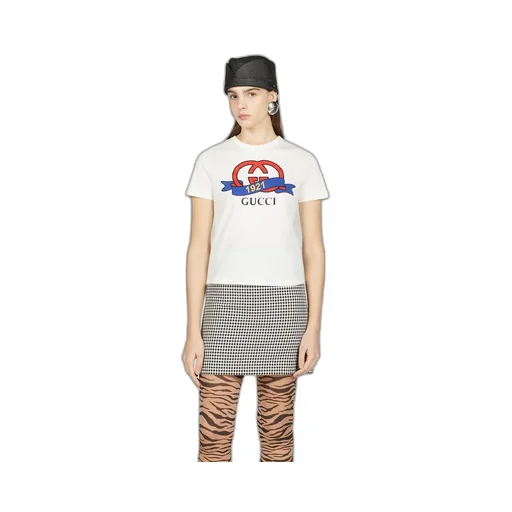 Interlocking G 1921 Gucci cotton T-shirt
