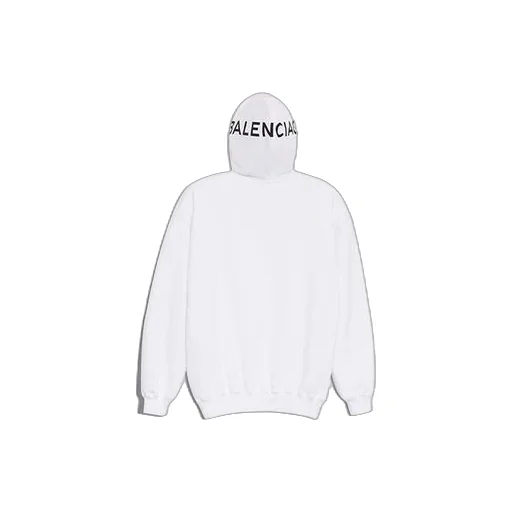 Logo Printing Hoodie White