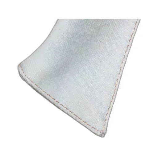 Washed organic denim vest with GG
