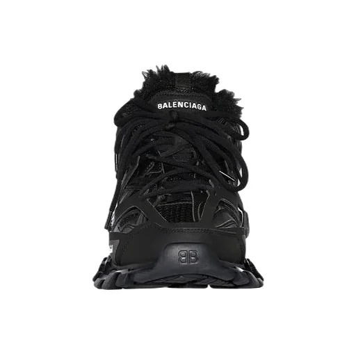 Track Faux Fur Sneaker