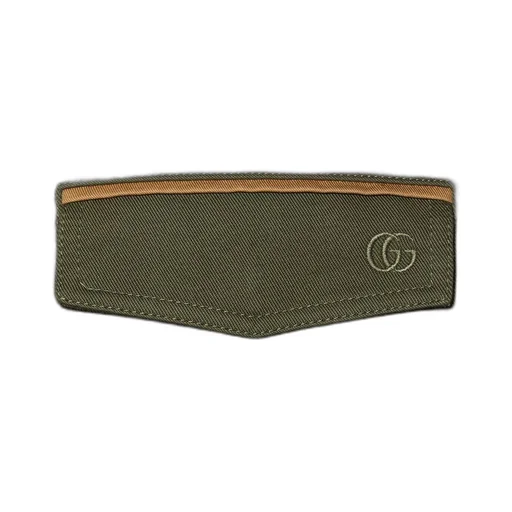 Cotton trouser with Double G embroidery