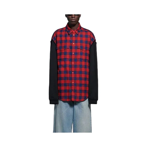 Long-Sleeved Shirt Red
