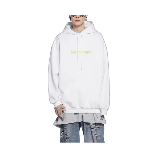 Copyright Logo Print Medium Fit Hoodie