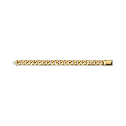 Chain bracelet with Gucci script tag