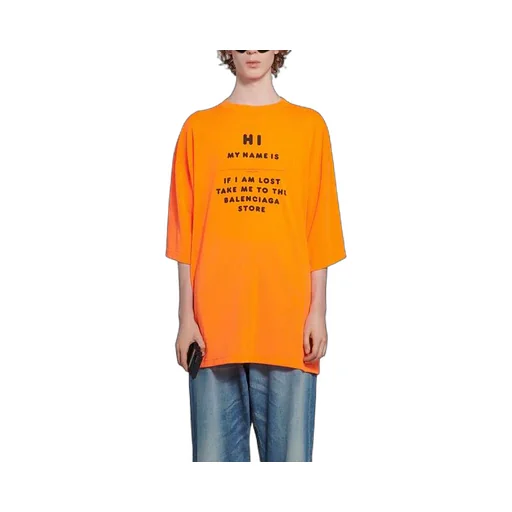 Hi My Name Is Wide Fit T-Shirt 