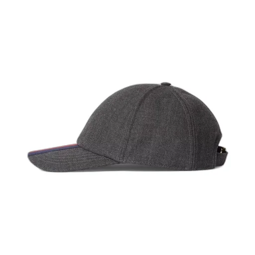 Canvas baseball hat with Web