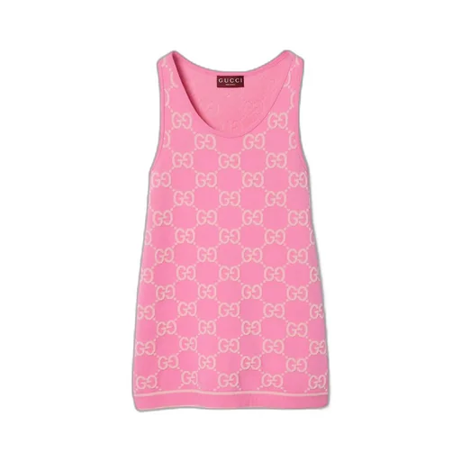 GG cotton jacquard dress