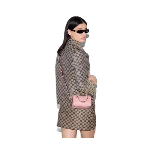 GG super mini top handle bag