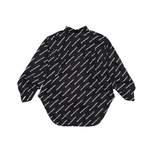 Typo Logo-Print Long Sleeve Shirt