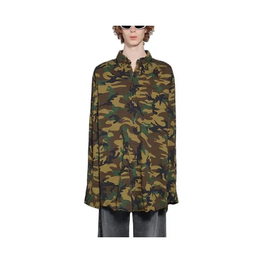 Camouflage Fitted Shirt