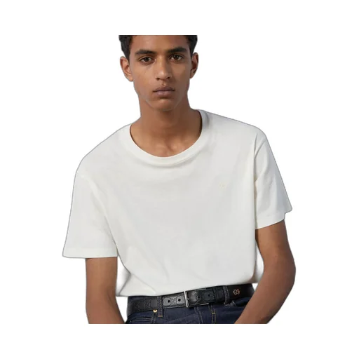 Cotton jersey T-shirt with Double G