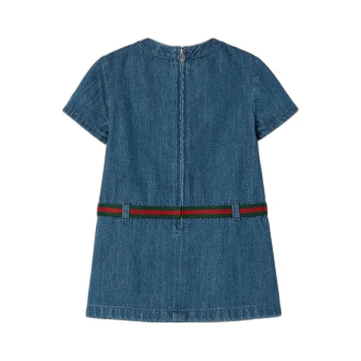 Children's denim dress with Web