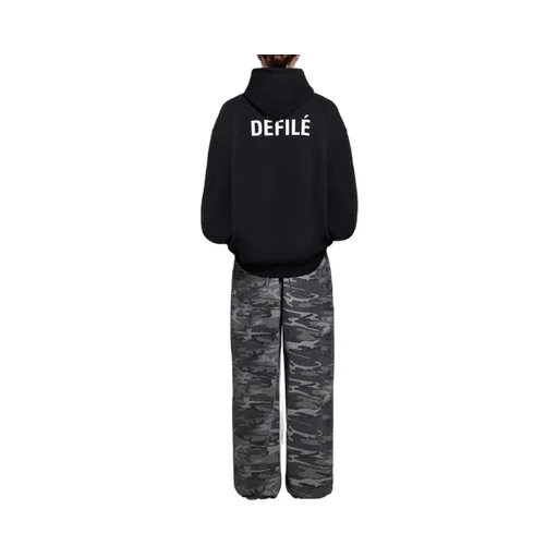 Wide Leg Camouflage Jeans