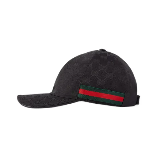 Original GG canvas baseball hat with Web