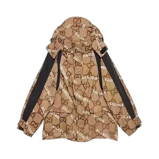 Gucci x The Hacker Project Jumbo GG Jacket  676426-ZAH7K-