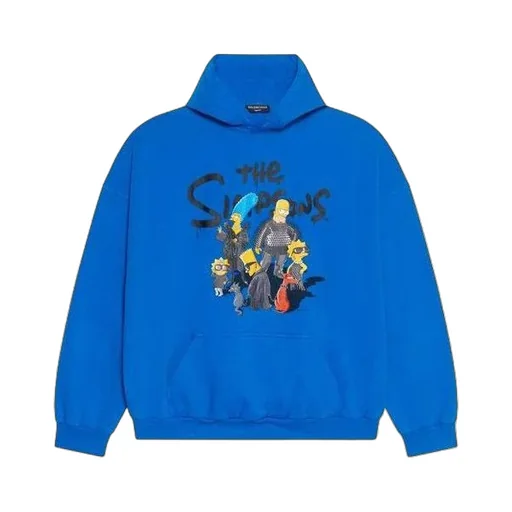 Balenciaga x THE SIMPSONS Cotton Hoodie Wide Fit
