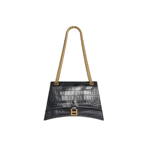 Crush Crocodile Medium Chain Bag