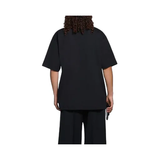Logo Printing Loose Round Neck T-Shirt