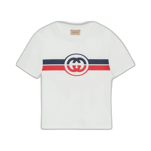 Children's printed cotton T-shirt