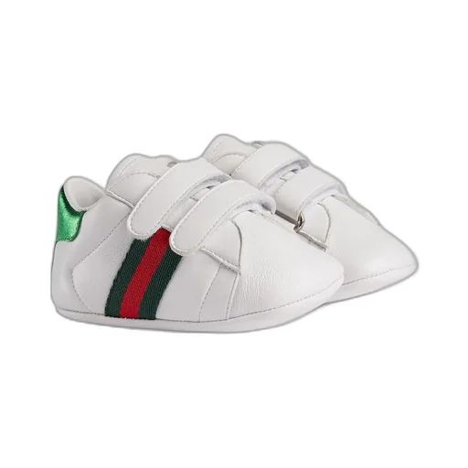 Baby Ace leather trainer