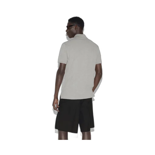 Cotton polo shirt with Web