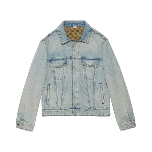 Reversible denim jacket
