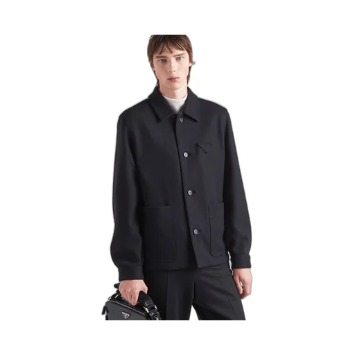 Wool blend jacket