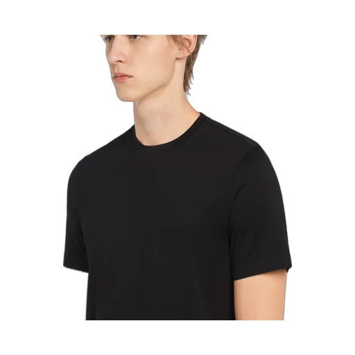 Stretch cotton T-shirt