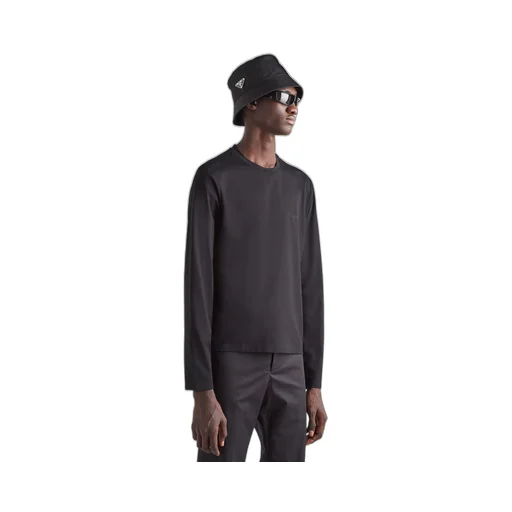 Stretch cotton T-shirt