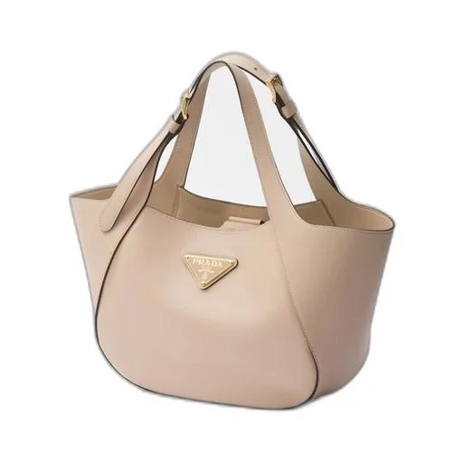 Prada medium leather tote bag