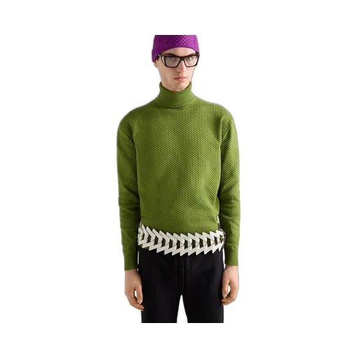 Re-Nylon turtleneck sweater