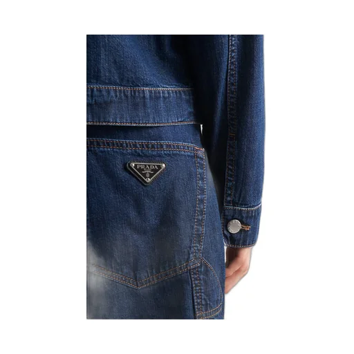 Light denim Bermudas