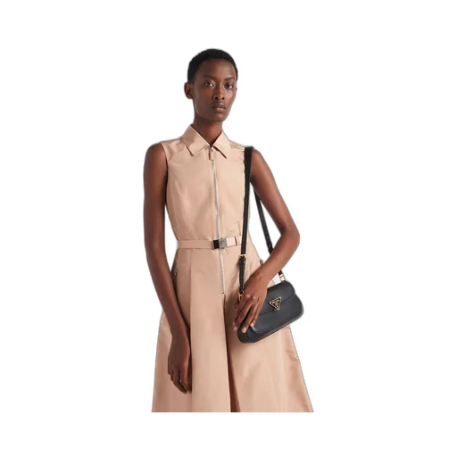 Leather shoulder bag