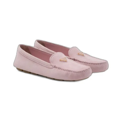 Suede driving loafers
