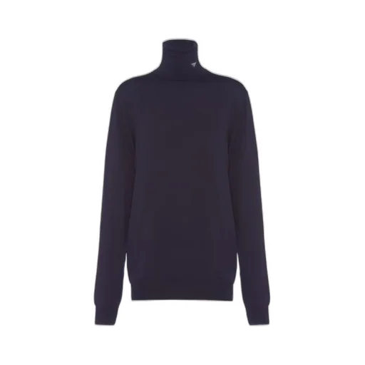 Superfine wool turtleneck sweater