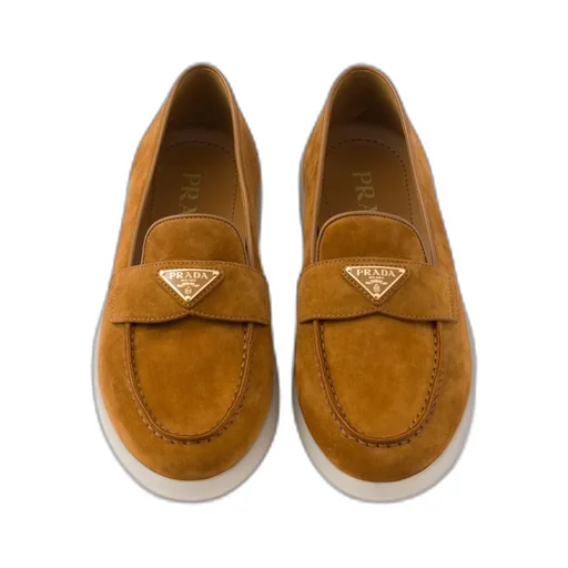 Suede loafers
