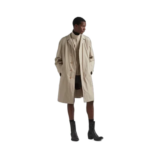 Cotton-blend overcoat