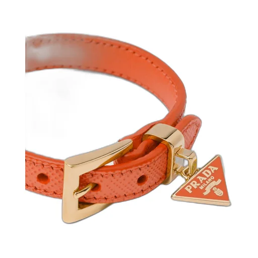Saffiano leather bracelet